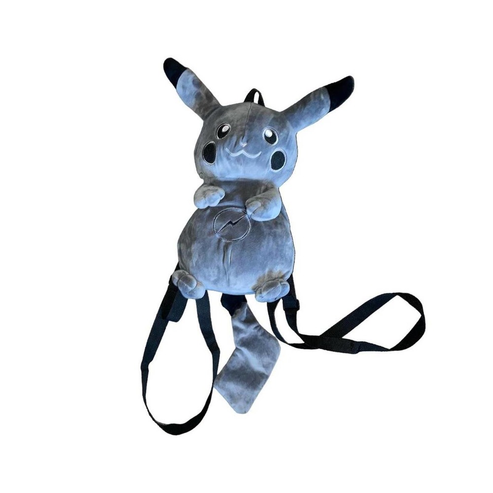 Rare Custom Dark Pikachu Back Bling Backpack